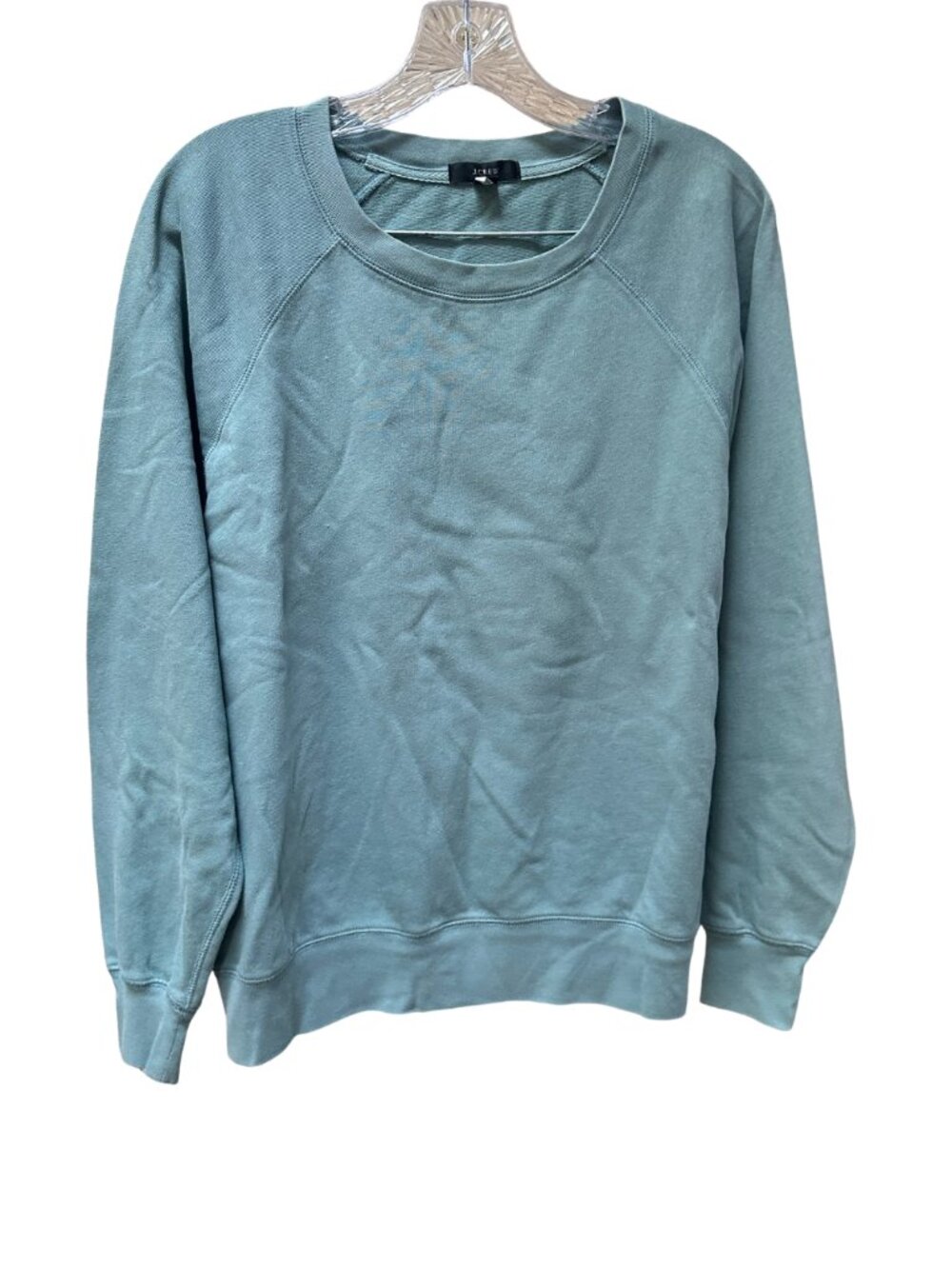 J.Crew Blue Green Long Sleeve Sweatshirt - Women's Small